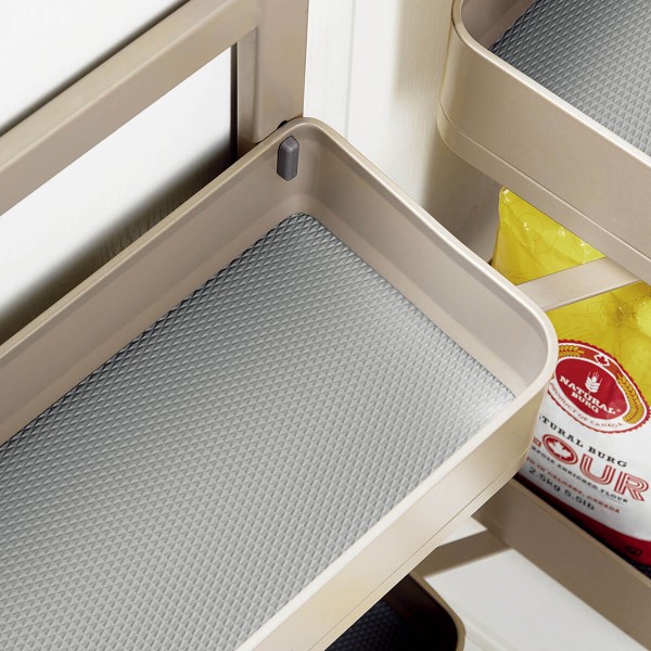 Melora Base Cabinet Mini Pantry - Champagne Gold