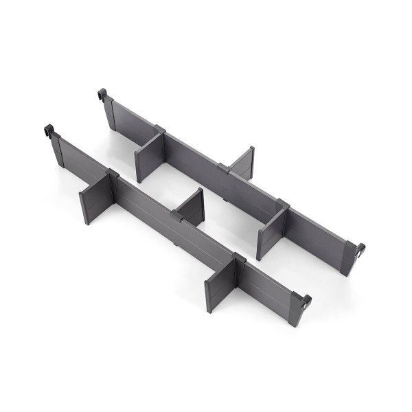 OYA Separator Of Drawer Box With Glass - Aerolite Grey