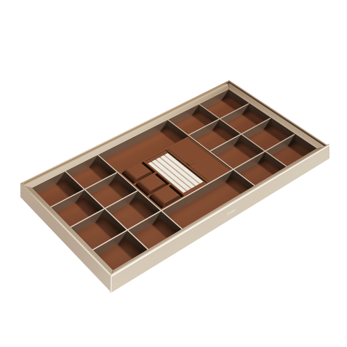 Maverick High-end Soft Close Decorations Shelf Gold