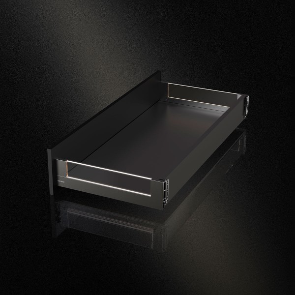 Jane Lighting Glass High-Cut Drawer Box (with light)