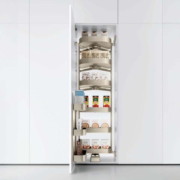 Melora Rotatable Multifunctional Pantry Gold