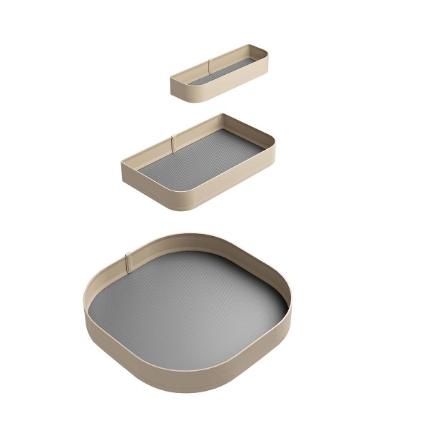 Melora Rotatable Multifunctional Pantry Gold