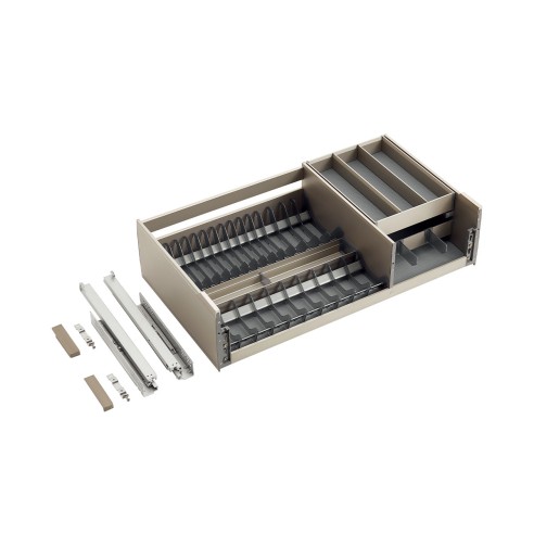 Melora Multifunction Basket With Cutlery Tray