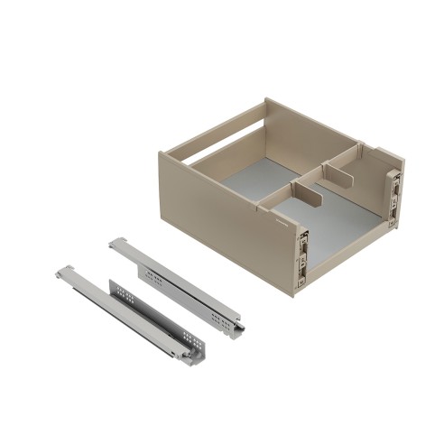 Melora Three-Tier Pull-out Basket with Inner Drawers Gold